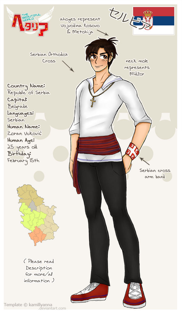 [HETALIA] Serbia Profile