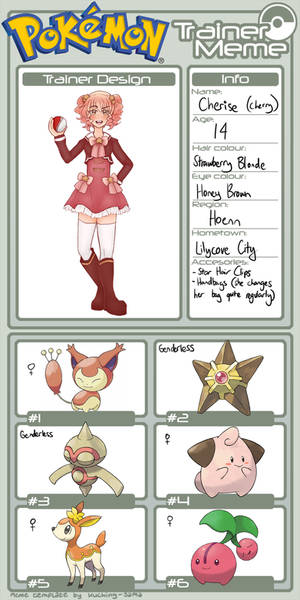 [POKEMON OC] Cherise