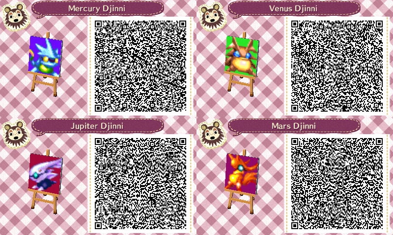 Animal Crossing: New Leaf QR Code - Djinn