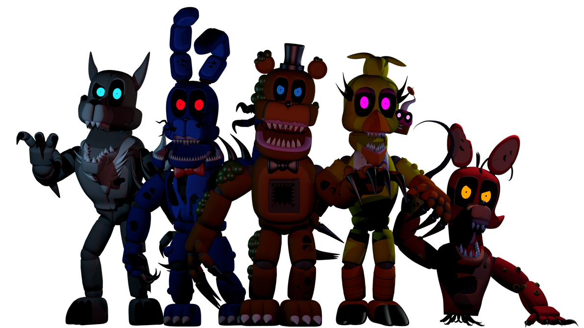 Distorted Animatronics The Twisted Animatronics by CGraves09 on DeviantArt