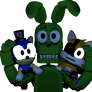 Plushtrap with Plushnic and Plushtails