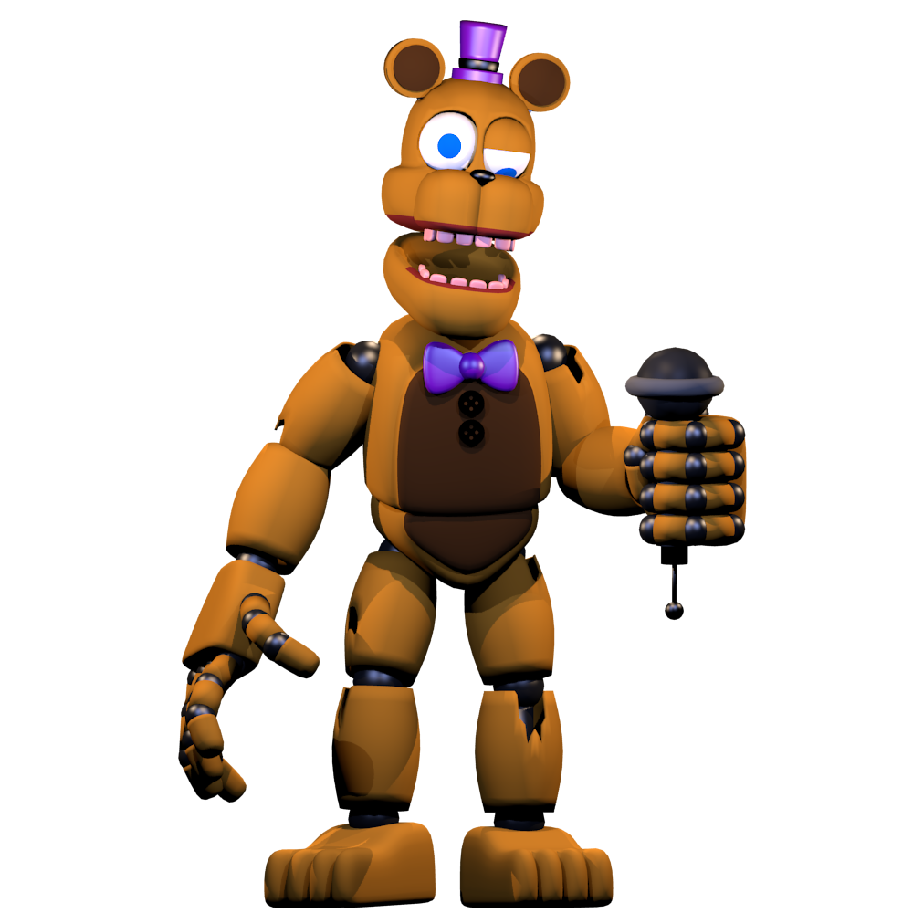 Unnightmare Fredbear (Help Wanted) by Fnaf-fan201 on DeviantArt