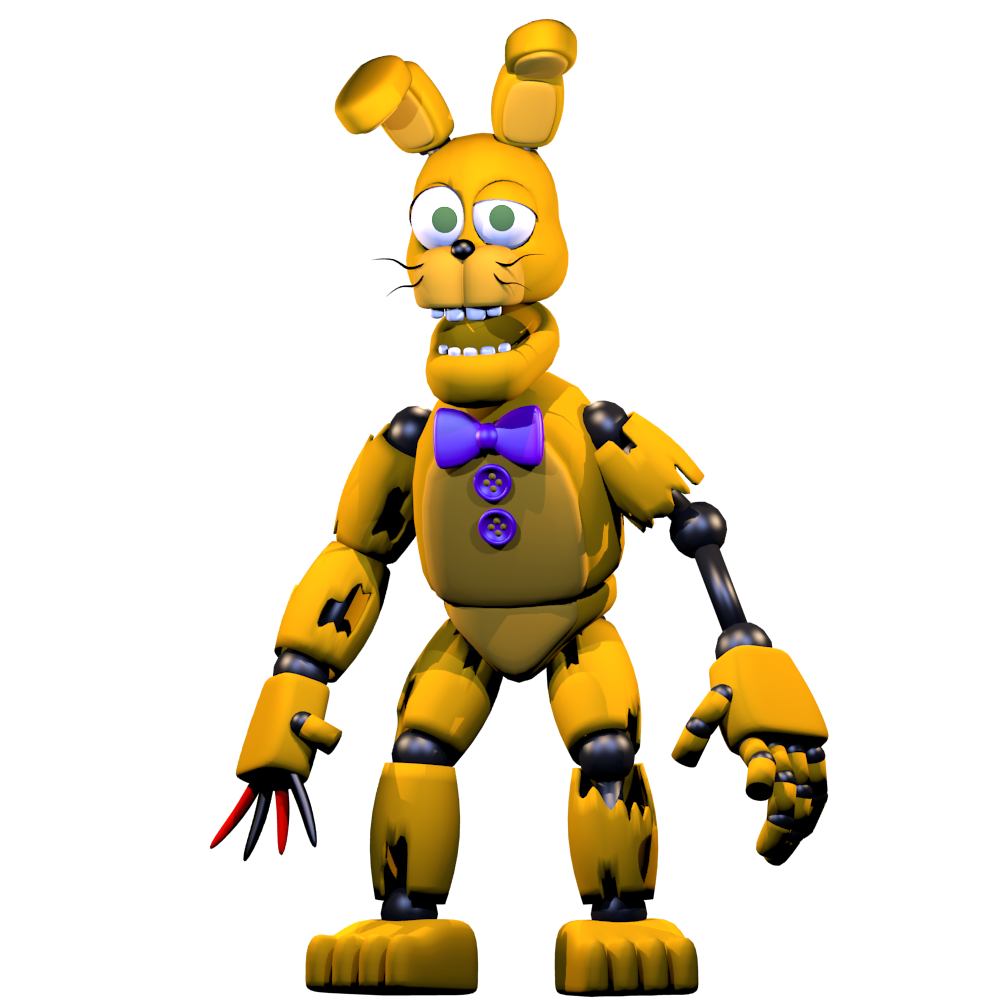 Fredbear and SpringBonnie by luizcrafted on DeviantArt