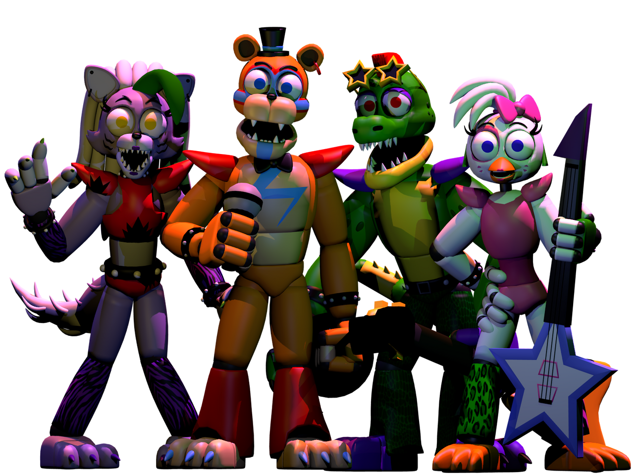 Count Fire Glam Rocks The Glamrocks! by CGraves09 on DeviantArt