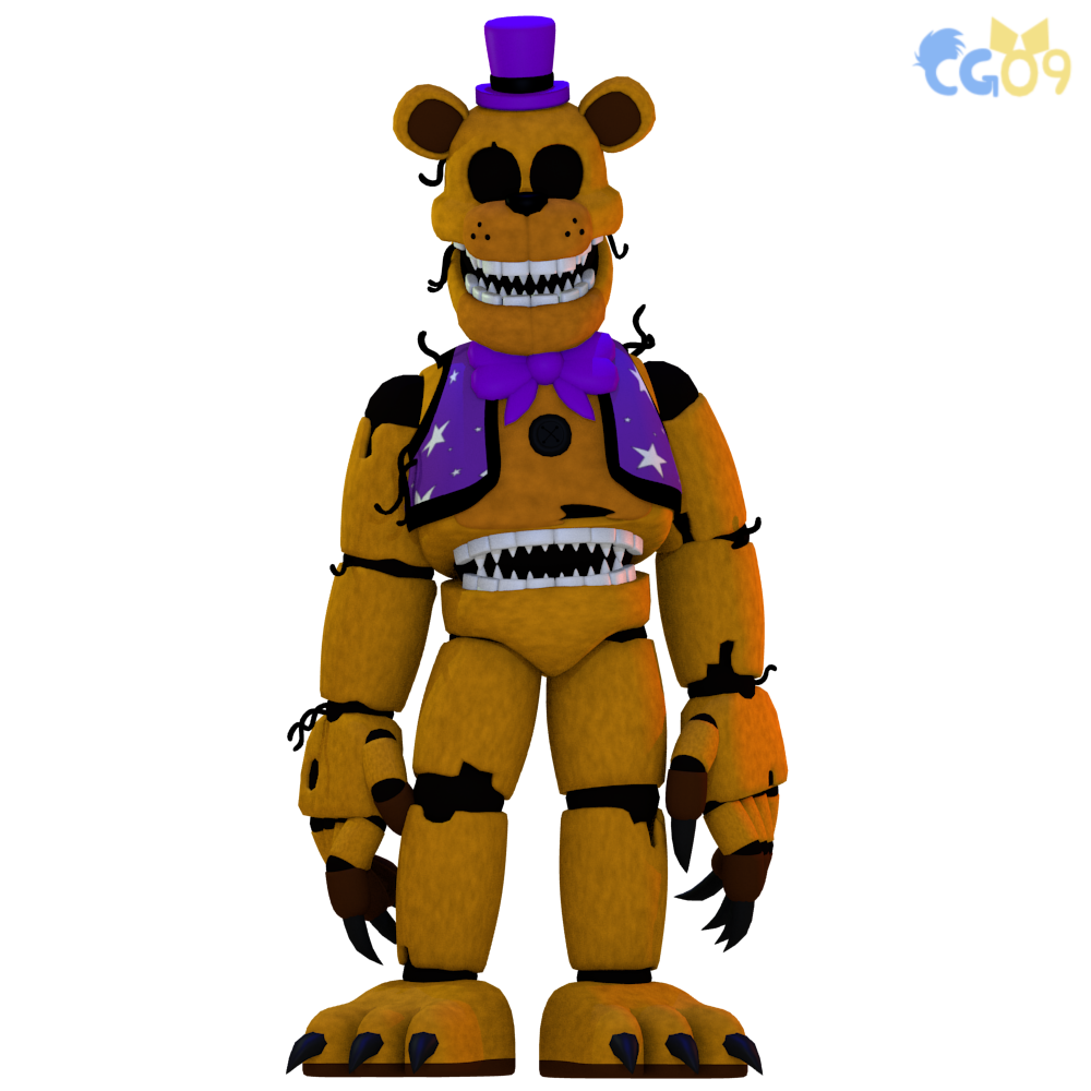 Phantom Golden / Shadow Freddy by Alexander133Official on DeviantArt