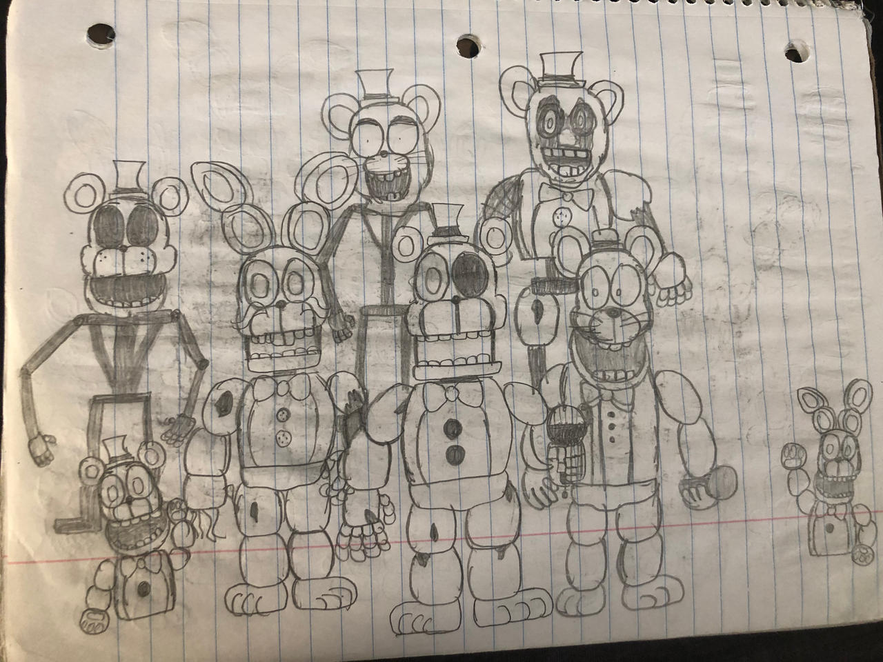 Fredbear's Fright drawing (2017)