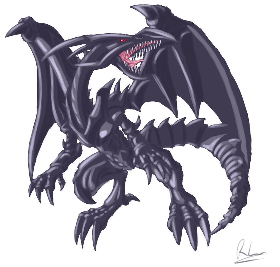 Red eyes black dragon by BobLinehan on DeviantArt