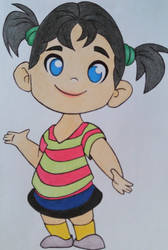 little girl color