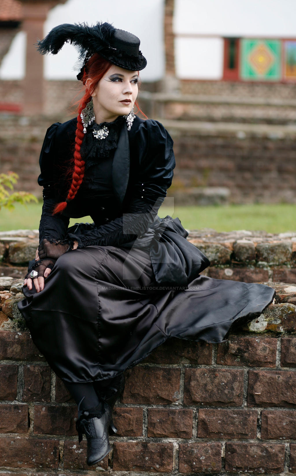 Dark Victorian Goth Stock 001