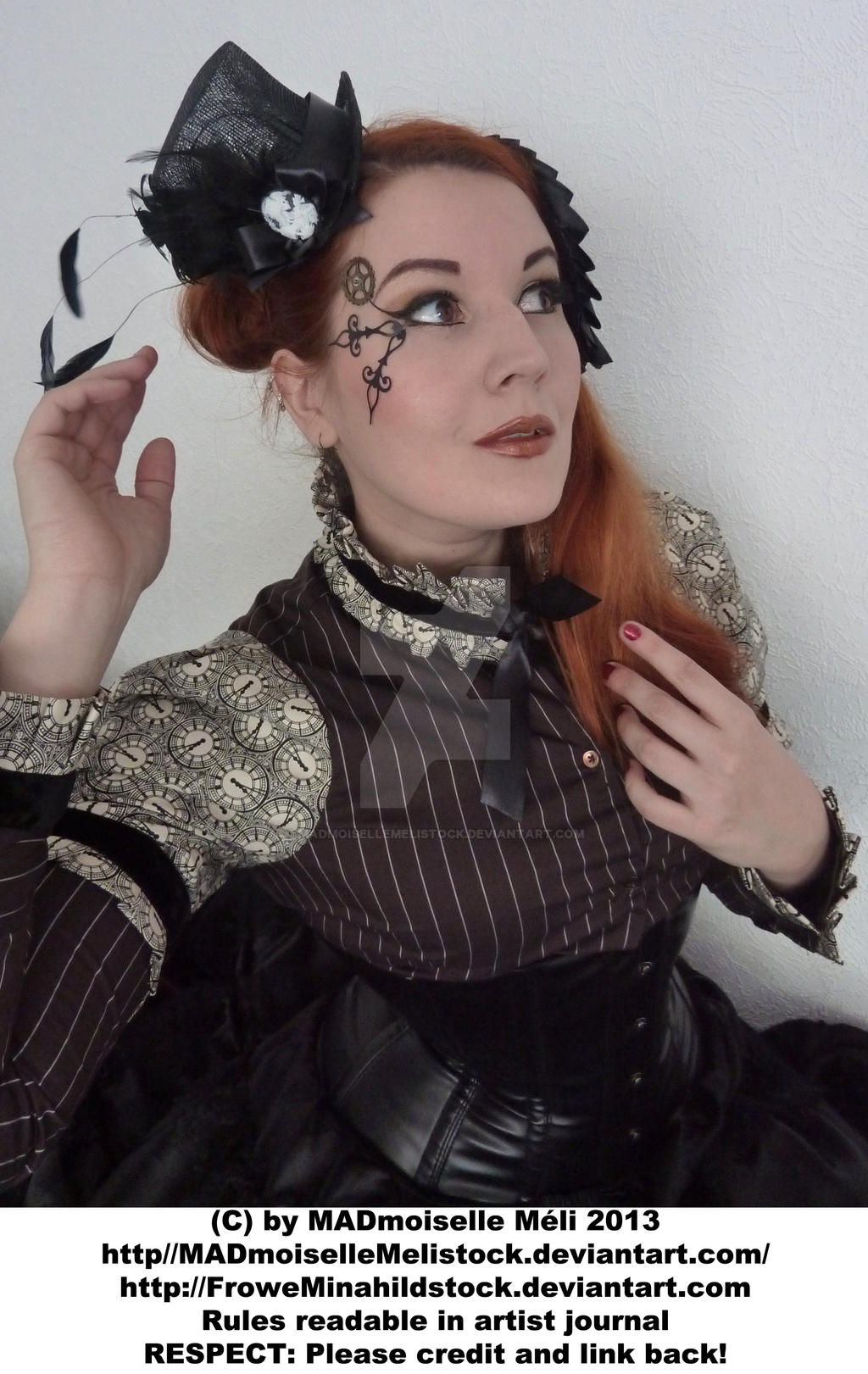 Steampunk Aristrocrat Lady Stock 004