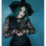 Halloween Gothic Witch Stock 005