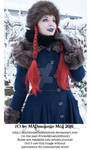 Wintertale Vintage Goth Girl Stock 006 by MADmoiselleMeliStock