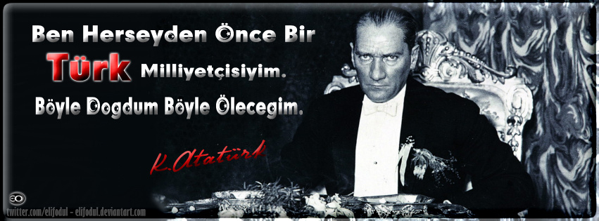 Ataturk FaceBook Kapak Foto