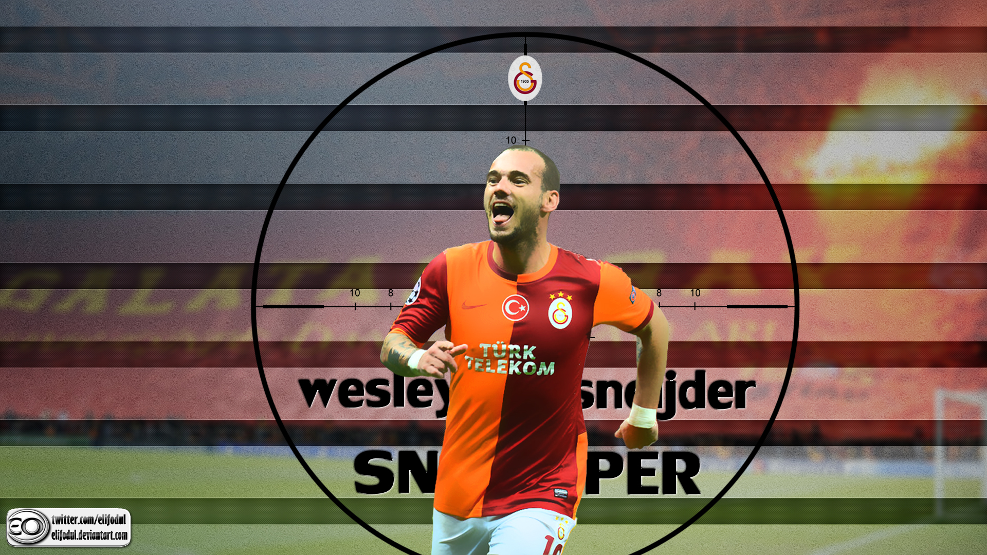 Wesley Sneijder (Sniper) Wallpaper