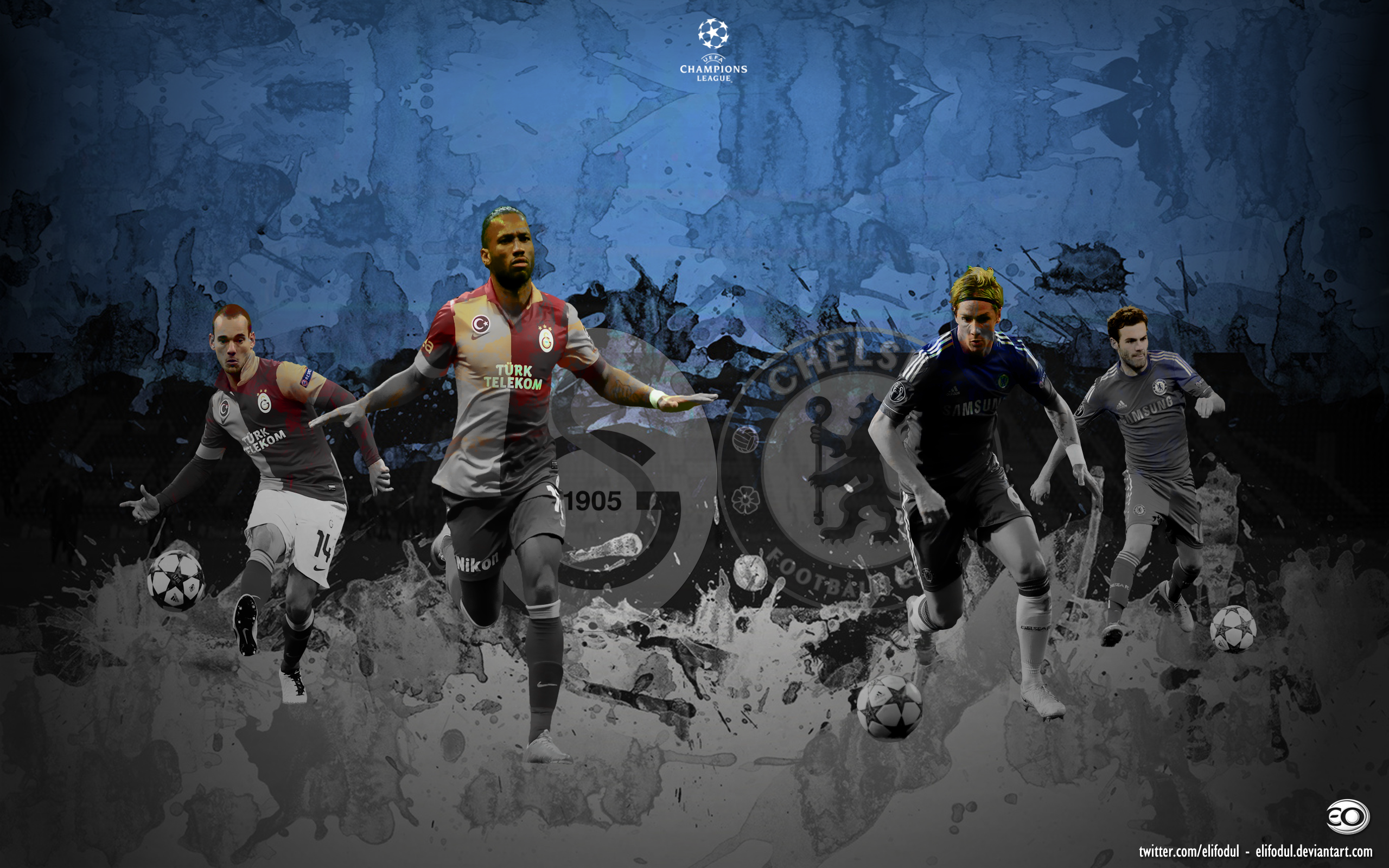 Galatasaray -  Chelsea Champions League Wallpaper