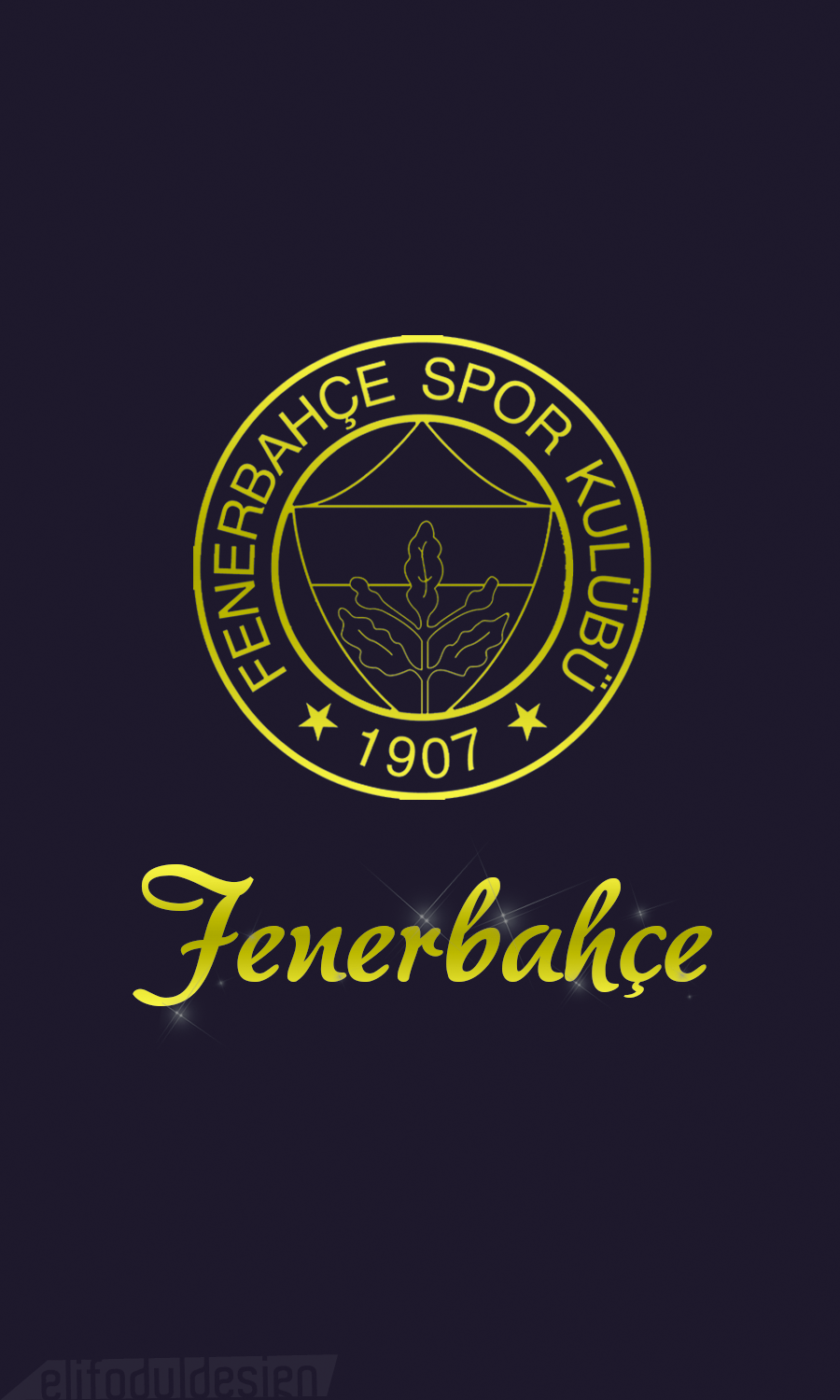 fenerbahce mobil wallpaper by elifodul