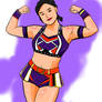 Junie's Alt Wrestling gear