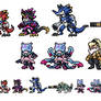 Sprites - Digimon Ghost Game champs