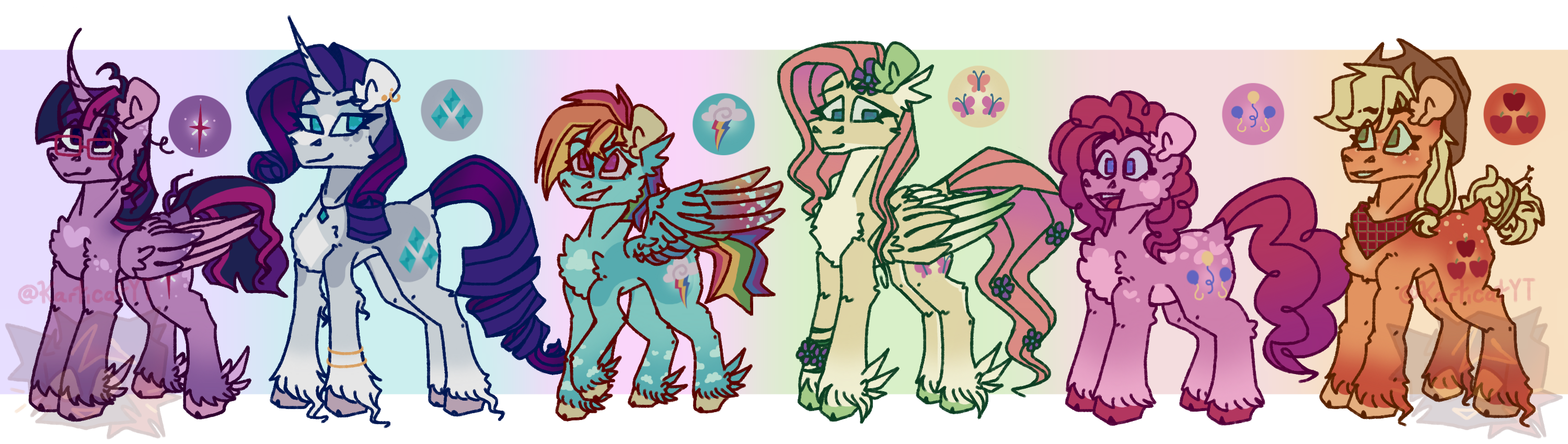 Mlp Next Gen Color Guide MLP next gen AU designs by KarticatYT on DeviantArt