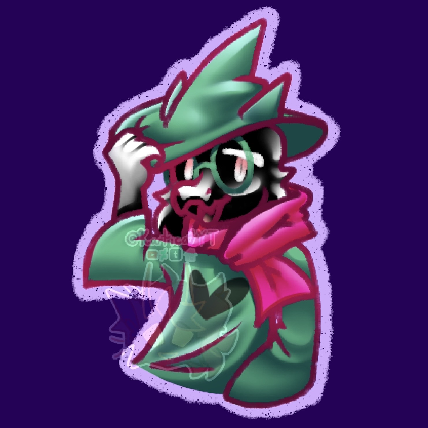 Blind Ralsei ralsei shading practice by KarticatYT on DeviantArt