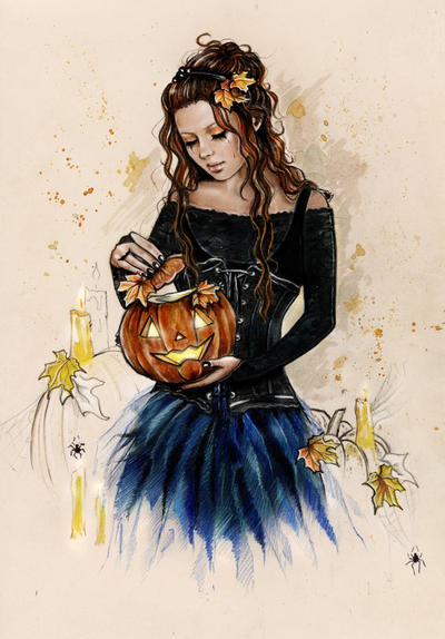Trick or treat by Anna-Marine