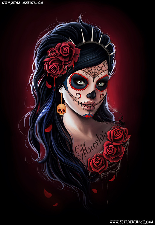 Day Of The Dead - design for Spiral direct by Anna-Marine