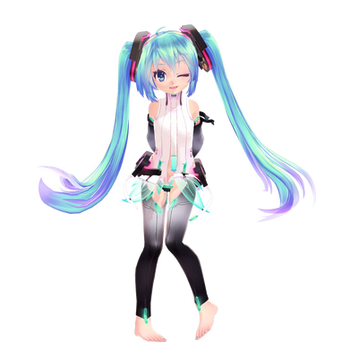 Tda Chibi Miku - DOWNLOAD by YamiSweet