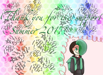 Thank you for all the support during Summer 2017!