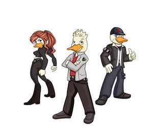 Commision Work - The Thunder Ducks