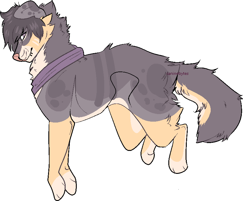 Staring down the barrel of a 45 by caninebytes on DeviantArt