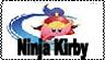 Ninja Kirby Stamp