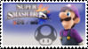 Luigi (Purple) Smash 4 Stamp