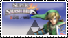 Link (Classic) Smash 4 Stamp