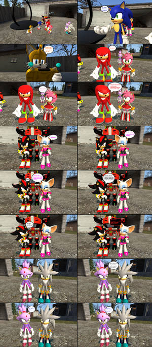 Sonic crossovers (Renamon's intro.) part 1