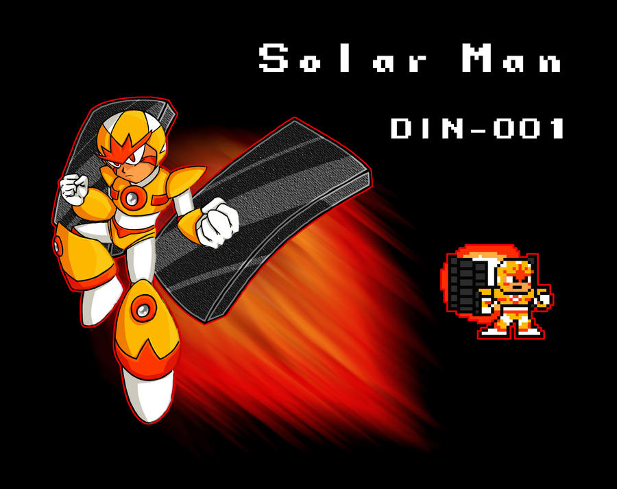 Solar Man Prototype Solar man by erik-red on DeviantArt