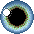 Eyes icon set - Blue and Green eye #1