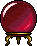 Magic icon set: Red Crystal Ball