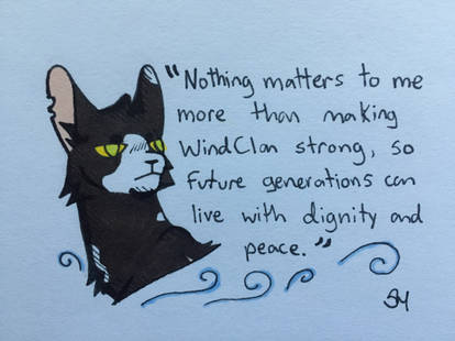 Warrior Cats Quotes #70 by FeatherDrawz on DeviantArt