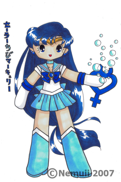 Symbol Series - Chibi Mercury by nemuii