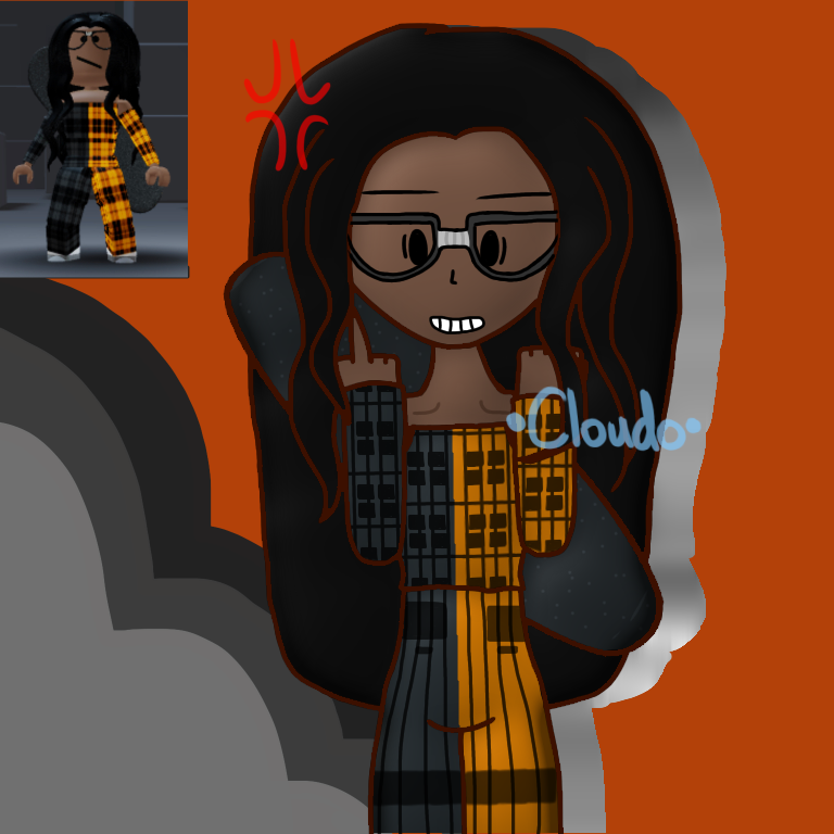 Roblox Avatar Drawing (Main Avatar) by D1zzyCl0ud0 on DeviantArt