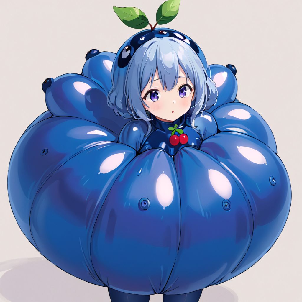 Blue Raspberry Anime Blueberry anime girl 1 by kingdab28 on DeviantArt