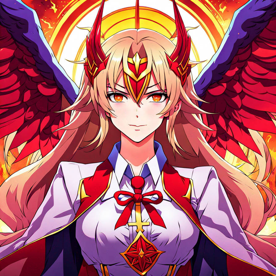 Female Lucifer by kingdab28 on DeviantArt