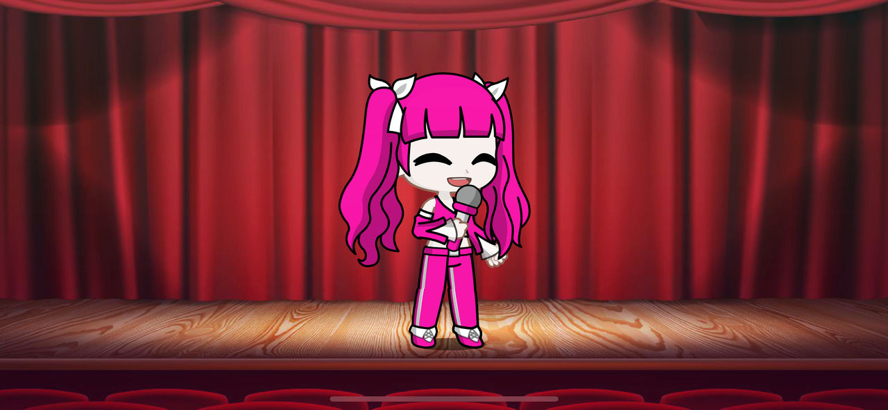 Penny performing on stage by kingdab28 on DeviantArt