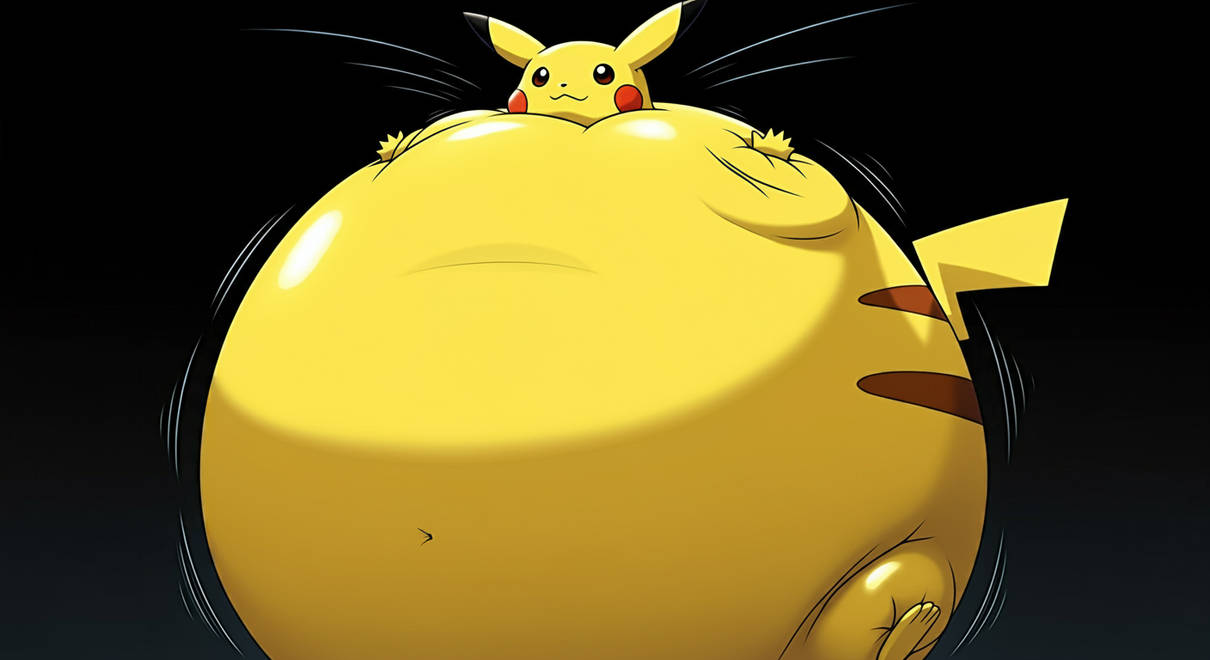 Pikachu Pokemon Inflation Inflated Pikachu by kingdab28 on DeviantArt