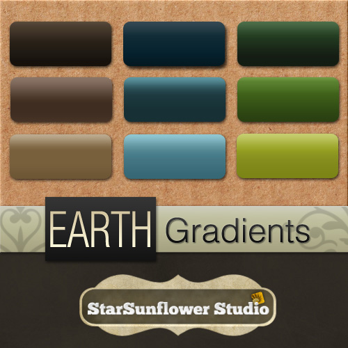 Photoshop Gradients - Earth 1