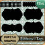 Custom Shapes Tags n' Ribbons