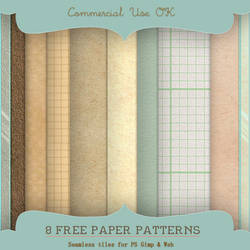 Paper Patterns for PS and Gimp