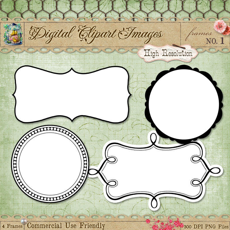 Journal Tags - Label Frames 1 by starsunflowerstudio on DeviantArt
