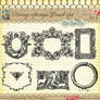 Vintage Stamps PS Brushes 1