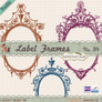 Free Vintage Frames Brushes and Clipart